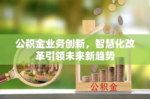 建邺公积金业务创新，智慧化改革引领未来新趋势